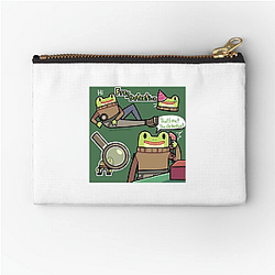 Frog Detective is a mystery game series Frog Detective Zipper Pouches