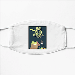 Frog Detective's main character is the Frog Detective Frog Detective Face Masks