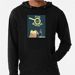 Frog Detective's main character is the Frog Detective Frog Detective Hoodies