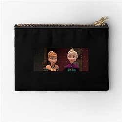 Frozen The World Is A Kingdom Frozen Zipper Pouches