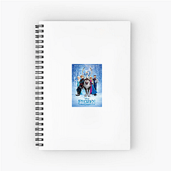 Frozen Beyond The Ice Frozen Notebook