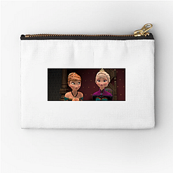 Frozen The World Is A Kingdom Frozen Zipper Pouches