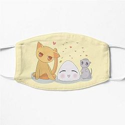 Fruits Basket Face Masks - Fruits Basket Cute Kyo Yuki Flat Mask RB0909