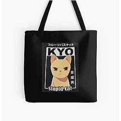 Fruits Basket Bags - Kyo Cat Form, Fruits Basket All Over Print Tote Bag RB0909