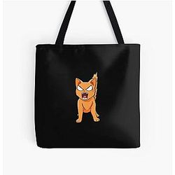 Fruits Basket Bags - Kyo Cat Form, Fruits Basket All Over Print Tote Bag RB0909