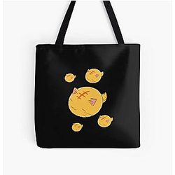 Fruits Basket Bags - Kyo Cat Form, Fruits Basket All Over Print Tote Bag RB0909