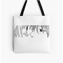 Fruits Basket Bags - Kyo and Tohru Kiss Manga  All Over Print Tote Bag RB0909