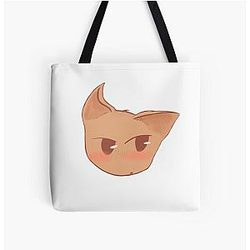 Fruits Basket Bags - Chibi Kyo Cat All Over Print Tote Bag RB0909