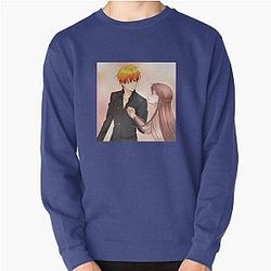 Fruits Basket Sweatshirts - Kyo and Tohru Fruits Basket Pullover Sweatshirt RB0909