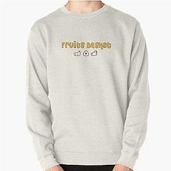 Fruits Basket Sweatshirts - Orange Y2K Fruits Basket Pullover Sweatshirt RB0909