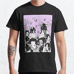 Fruits Basket T-Shirts - shinobu kocho collage - demon slayer- manga Classic T-Shirt RB0909
