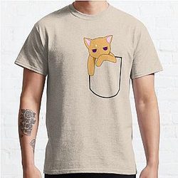 Fruits Basket T-Shirts - Kyo the Pocket Cat Classic T-Shirt RB0909
