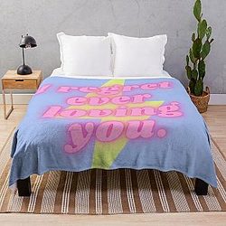 I regret ever loving you Throw Blanket RB0609