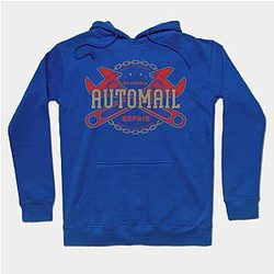 Fullmetal Alchemist Hoodies - Rockbell Automail Repair - Upgrade Hoodie TP2107