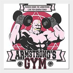 Fullmetal Alchemist Posters - Armstrong's Gym Poster TP2107