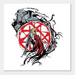 Fullmetal Alchemist Posters - FullMetal Circle Poster TP2107