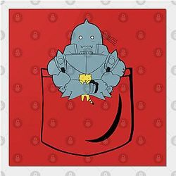 Fullmetal Alchemist Posters - Pocket Alphonse Poster TP2107