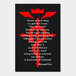 Fullmetal Alchemist Posters - Fullmetal Heart Poster TP2107