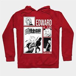 Fullmetal Alchemist Hoodies - Fullmetal Alchemist - Edward Elric Hoodie TP2107