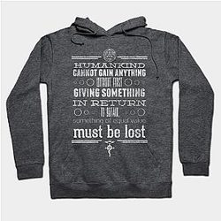Fullmetal Alchemist Hoodies - First Rule Hoodie TP2107