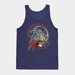 Fullmetal Alchemist Tank Tops - Elric Bros Tank Top TP2107