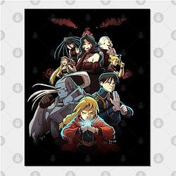 Fullmetal Alchemist Posters - Fullmetal Alchemist: Brotherhood Poster TP2107