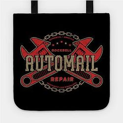 Fullmetal Alchemist Bags - Rockbell Automail Repair - Upgrade Tote TP2107