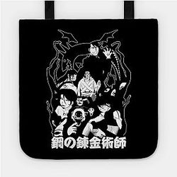 Fullmetal Alchemist Bags - Homunculus (white) Tote TP2107