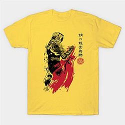 Fullmetal Alchemist T-Shirts - Edward sumi-e T-Shirt TP2107