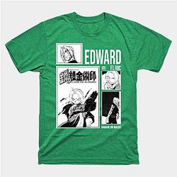 Fullmetal Alchemist T-Shirts - Fullmetal Alchemist - Edward Elric T-Shirt TP2107