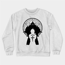 Fullmetal Alchemist Sweatshirts - FMA - Edward and Alphonse human transmutation circle Sweatshirt TP2136
