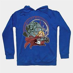 Fullmetal Alchemist Hoodies - Elric Bros Hoodie TP2107