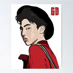 G-DRAGON 레드 포스터