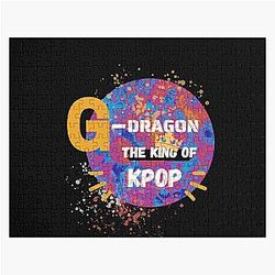 Bigbang Kpop - G Dragon - The King of Kpop - Jigsaw Puzzle