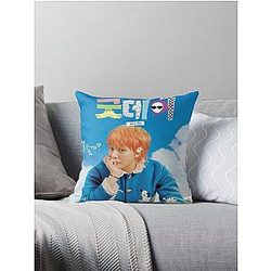 Good Day G-DRAGON Übermensch poster 2025 World Tour comeback Big Bang kpop group Throw Pillow