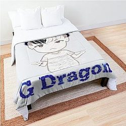 G-DRAGON Illustration Cartoon Comforter