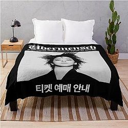 G-DRAGON Highlander World Tour comeback Big Bang kpop group Throw Blanket