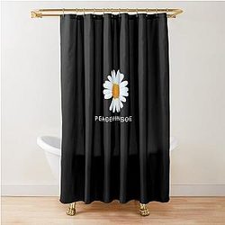 Flower G-DRAGON Poster 2025 World Tour comeback Big Bang K-POP group Shower Curtain