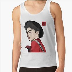 G-DRAGON - Red Tank Top