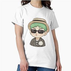 G-Dragon T-shirt - Signature G-Dragon Kpop Art Classic T-Shirt