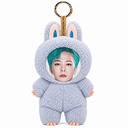 [EXCLUSIVE] G-Dragon Popular Bubu Friend Doll HTCT2107 G-DRAGON Face Keychain