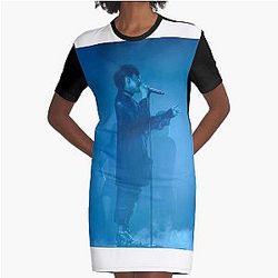 G Dragon singing Graphic T shirt Dress