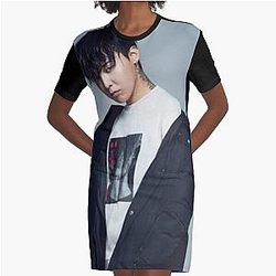 G-DRAGON BIGBANG Graphic T-Shirt Dress