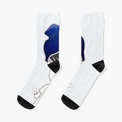 G-DRAGON Illustration Cartoon Socks