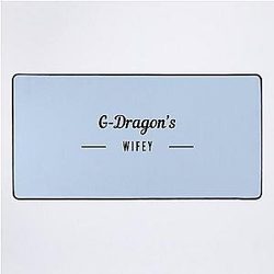 Bigbang Kpop - G-Dragon wifey Bigbang Desk Mat