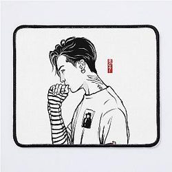 G-Dragon Illustration Style Mouse Pad