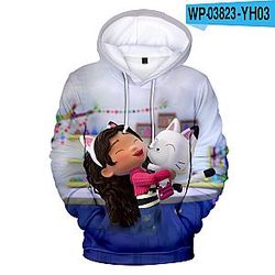 Gabbys Dollhouse 3D Colorful Print Sweatshirt Hoodies