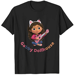 Gabby Dollhouse LA 0901 - Popular live action animated preschool media franchise T-shirts Gabby Dollhouse T-shirts