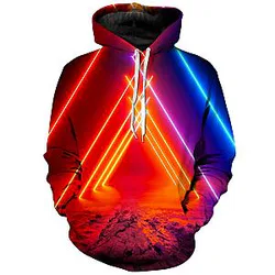Luminous Entry Unisex Galaxy Hoodie