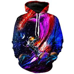 Galactic Waves Galaxy Hoodie